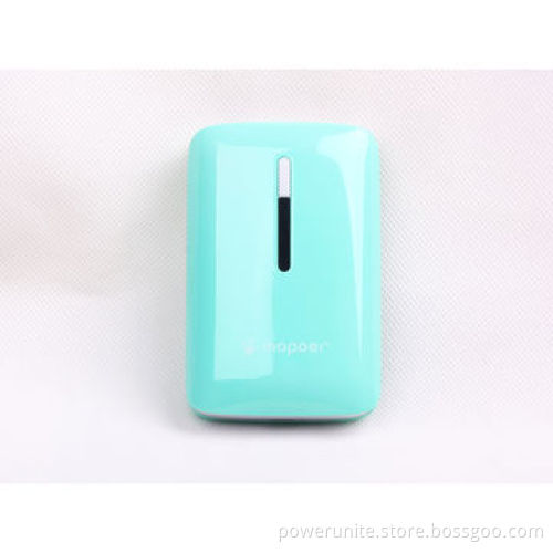 Dual USB port, high capacity portable battery charger for mobile phone 8,400mAh